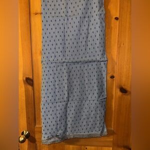 Ann Taylor Scarf Blue brand new never worn still has tags